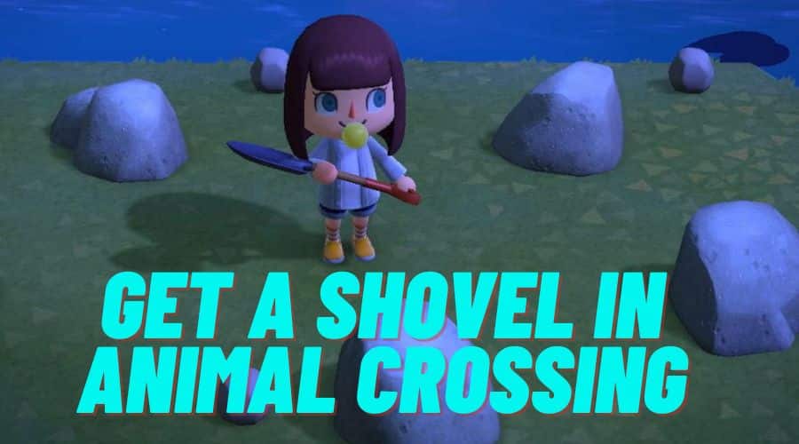 Get a Shovel in Animal Crossing