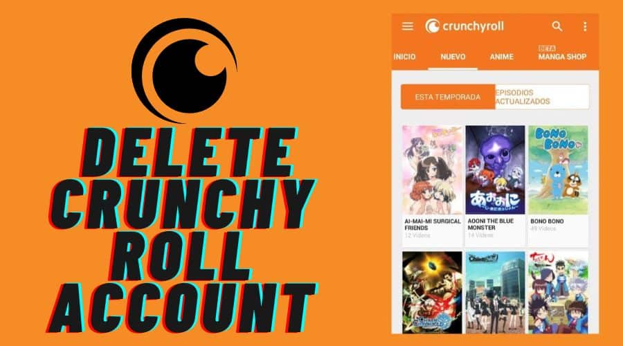 How to Delete a Crunchyroll Account
