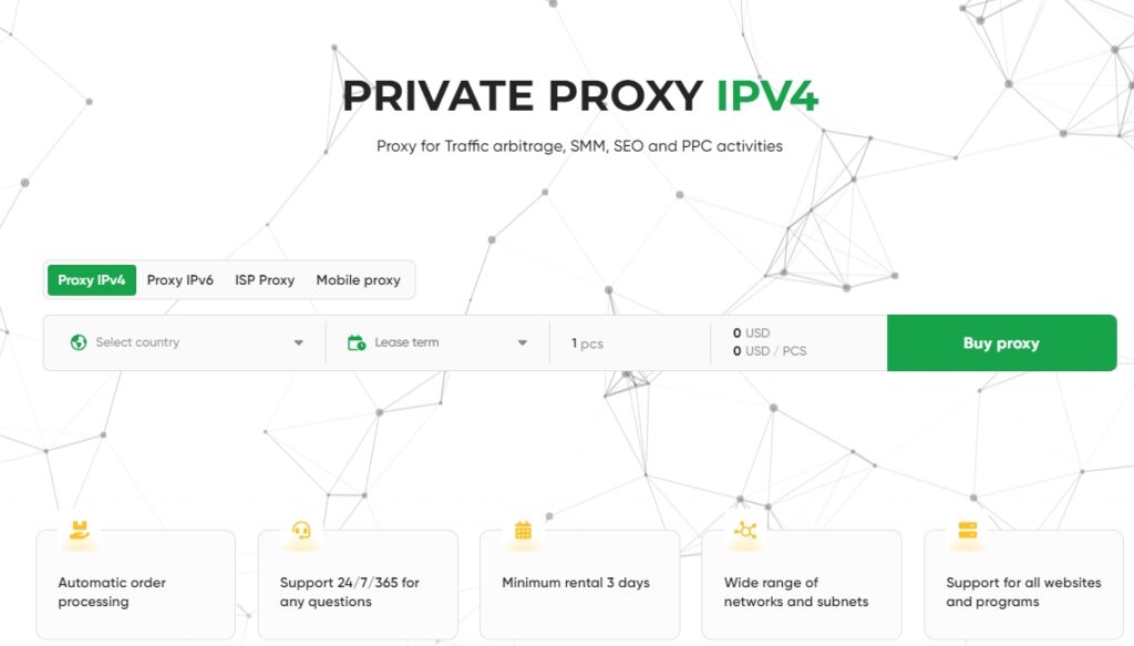 Proxy-Ipv4 Home Page