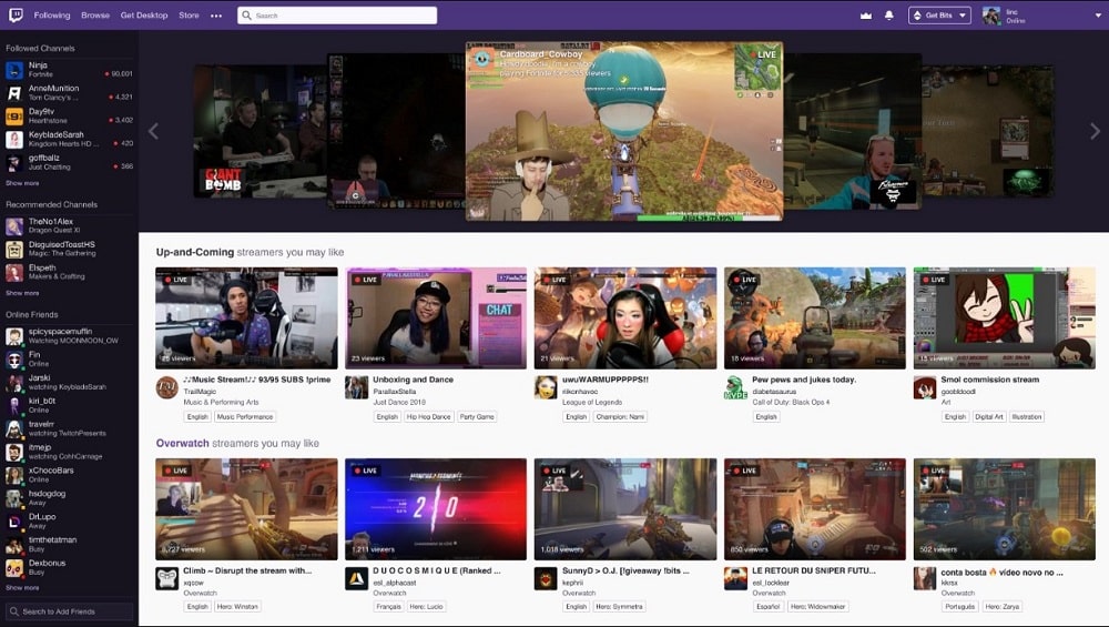 Twitch has an amazing Alexa ranking of 37