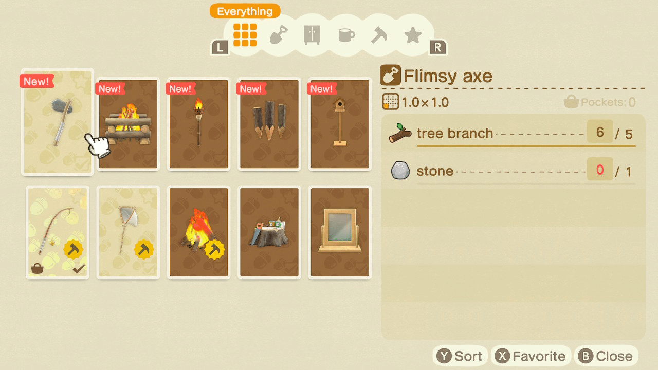 How To Get An Axe In Animal Crossing New Horizons