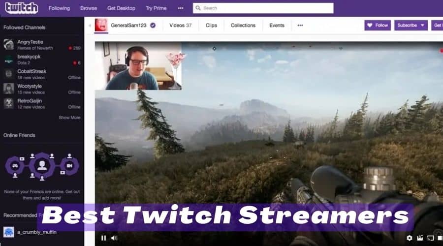 Top Twitch Streamers