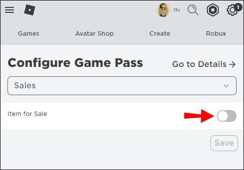 Configure game pass