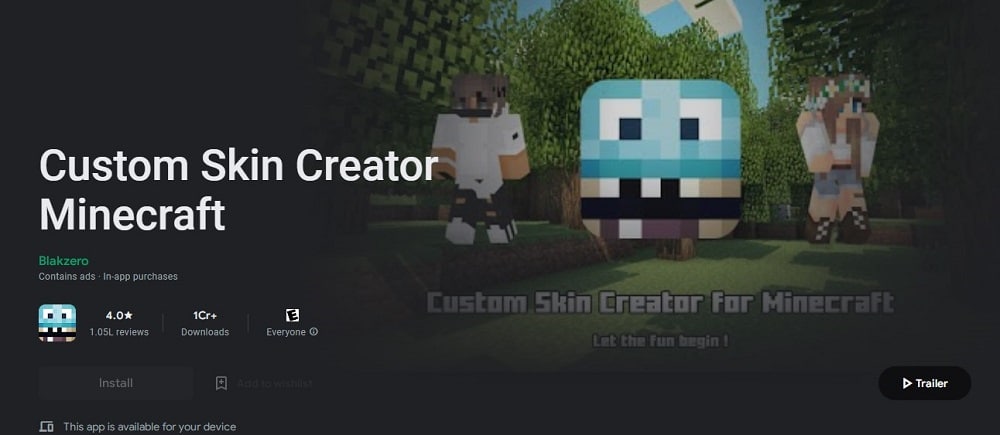 Custom Skin Creator Minecraft Editor