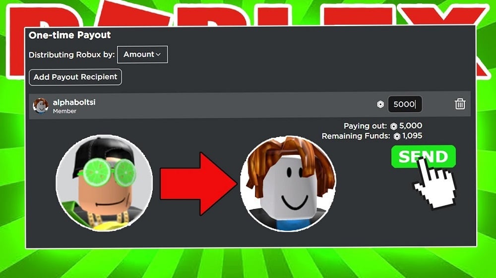 Donate Robux to Friends without BC