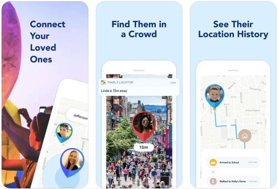 Family Locator and GPS Tracker app from Apps store