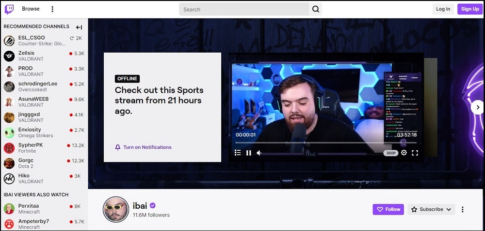 Ibai Twitch Streamers