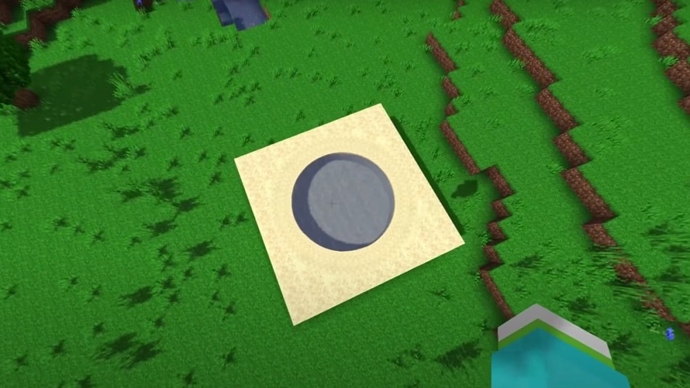 Make a circle in Minecraft