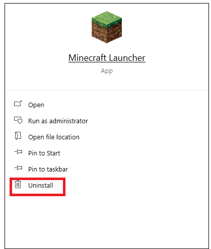 Minecraft option