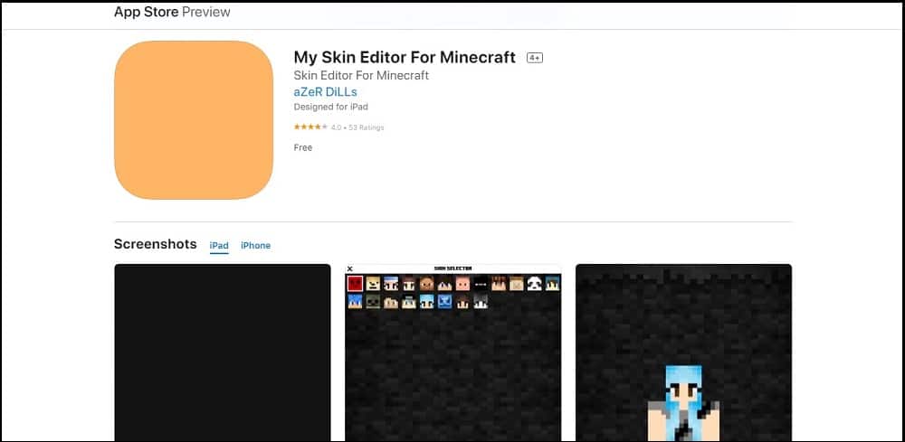 My Skin Editor for Minecraft