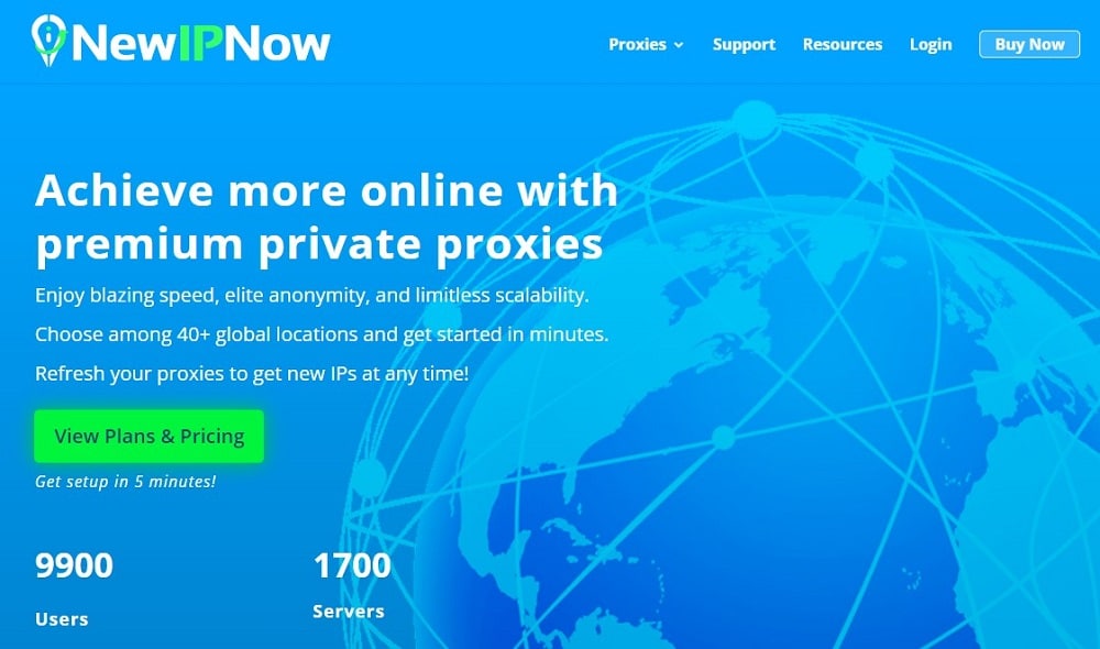 NewIPNow Homepage