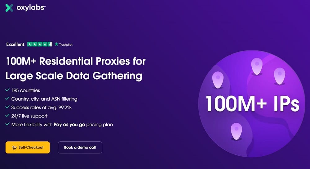 Oxylabs Residential Proxies for Larger Scale Data Gatherring