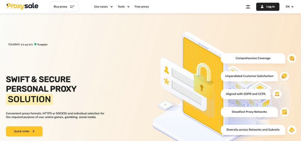 Proxy-Sale New Homepage