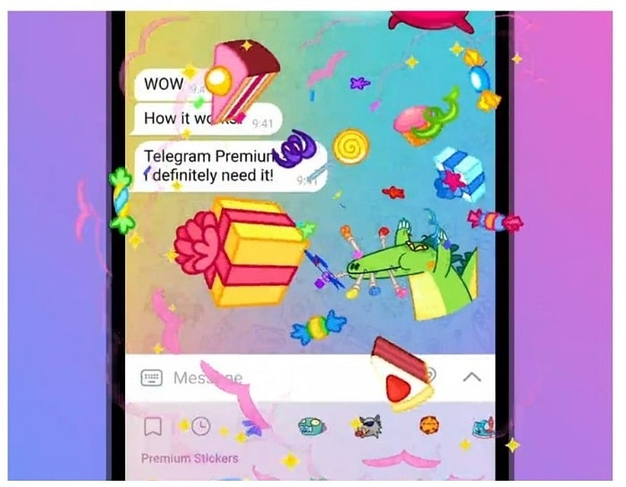 Telegram has over 20,000 stickers for users to use