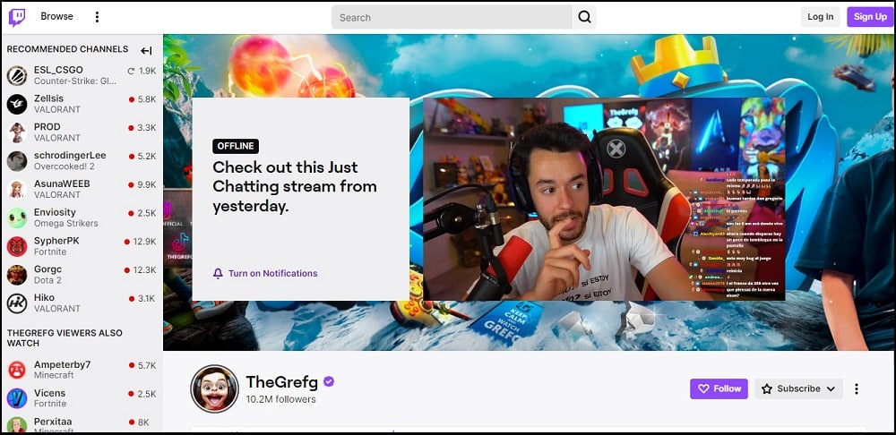 TheGrefg Twitch Streamers