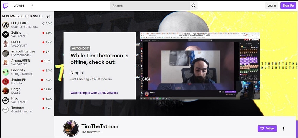TimTheTatman Twitch Streamers