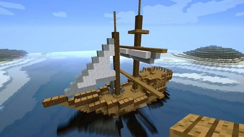 craft a boat in Minecraft tutorial