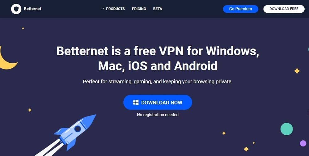 Betternet VPN overview