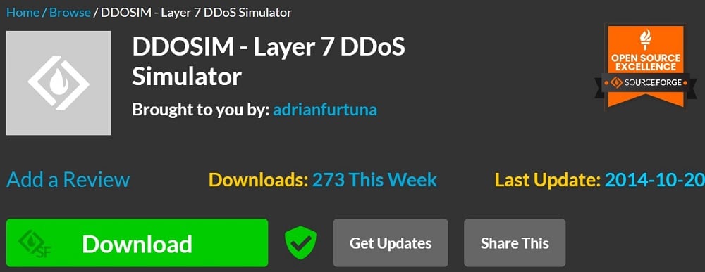 DDOSIM overview