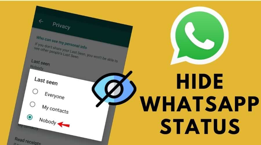 Hide WhatsApp Status