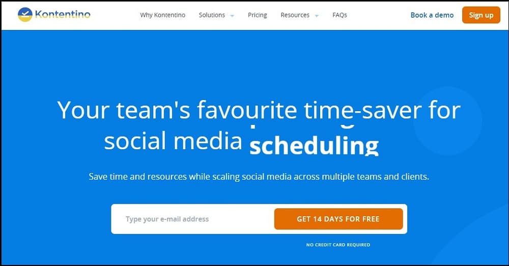 Kontentino for Free Instagram Scheduler