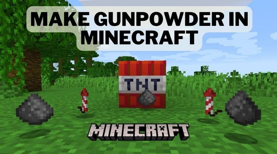 Make Gunpowder in Minecraft
