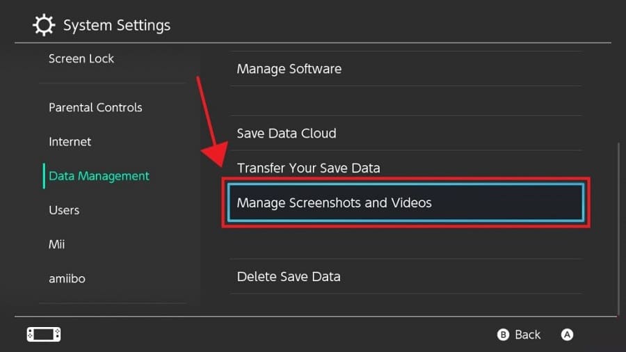 Manage Screenshots and Videos