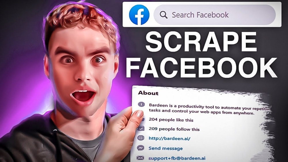 Scrape Facebook overview