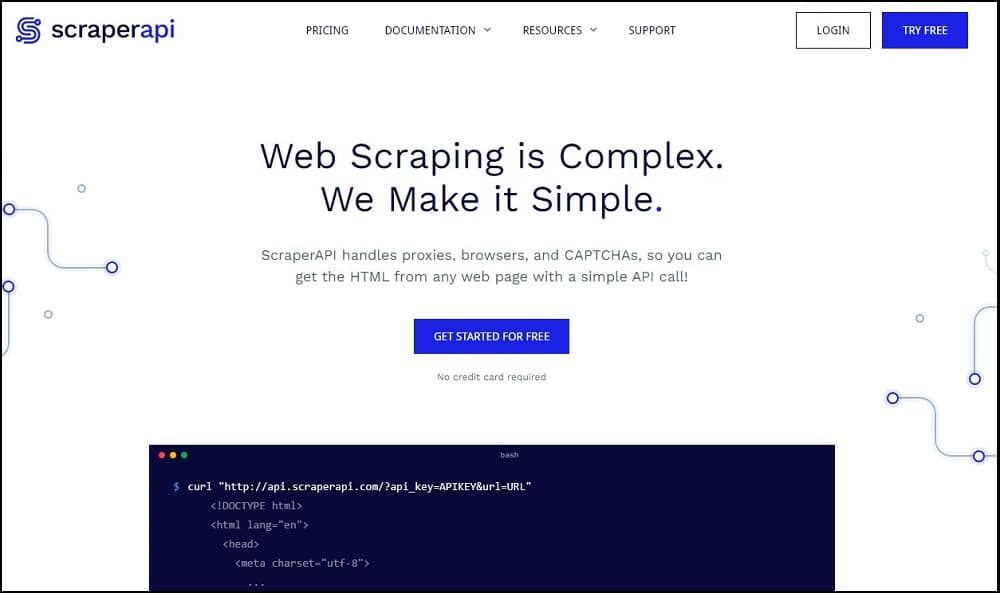 ScraperAPI for Facebook Scrapers