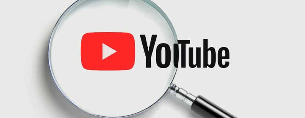 Search for the YouTube