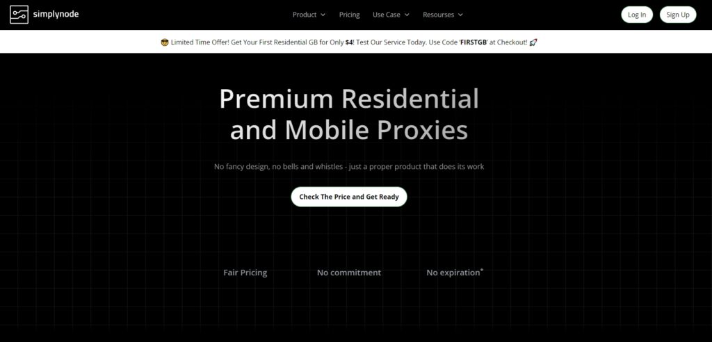 SimplyNode homepage