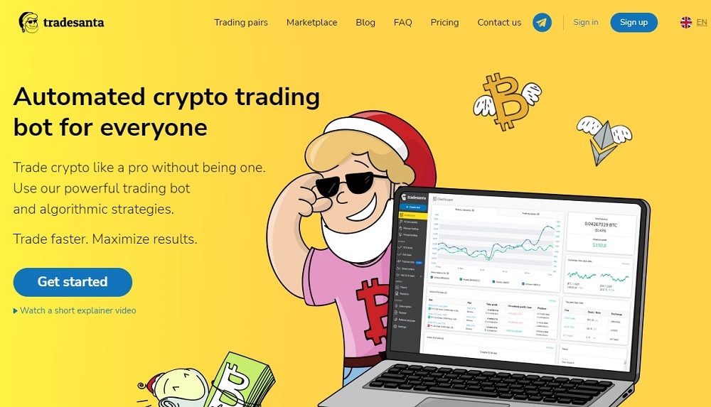 TradeSanta overview