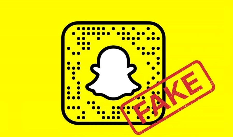 fake account on Snapchat