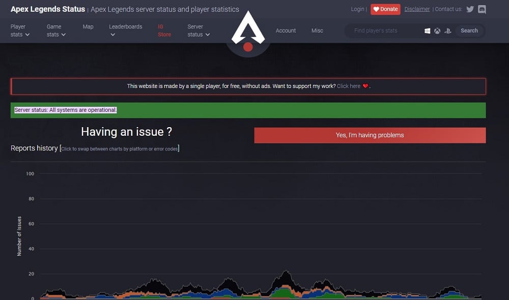 Apex Legend Status Discord Server