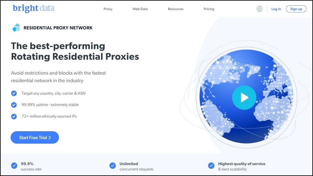 Bright Data Residential Proxy Overview