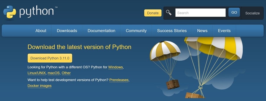 Install the latest version of Python