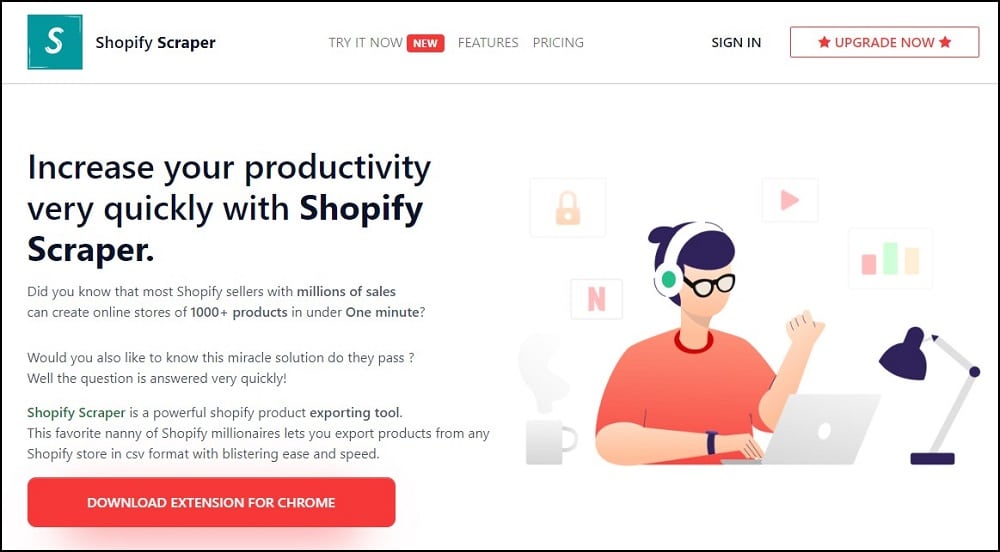 Shopify Scraper overview
