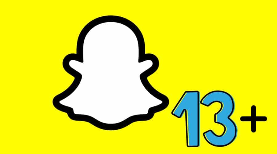 A minimum age of 13 is required to use Snapchat