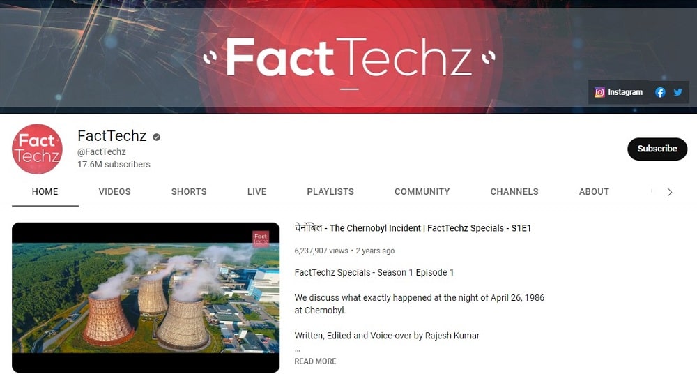 FactTechz Youtuber in India