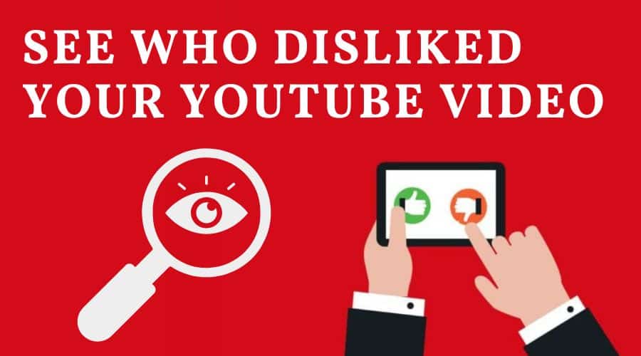How to See Who Disliked your YouTube Video