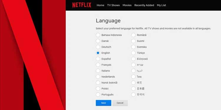 Netflix offers content in 60 languages