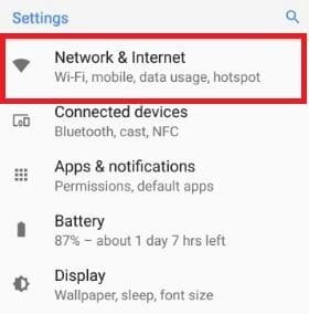 Network & Internet