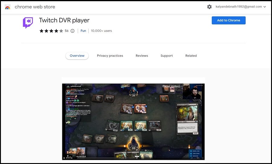 Twitch DVR Extension