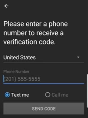 Type your phone number