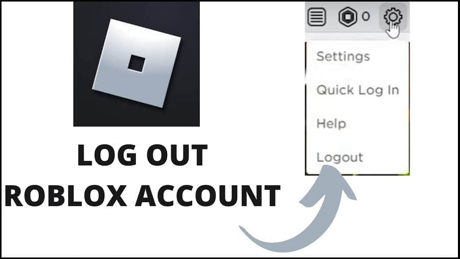 How to Logout of Roblox Account on PC? Roblox Account Log Out/Sign Out  Process from Computer Browser 