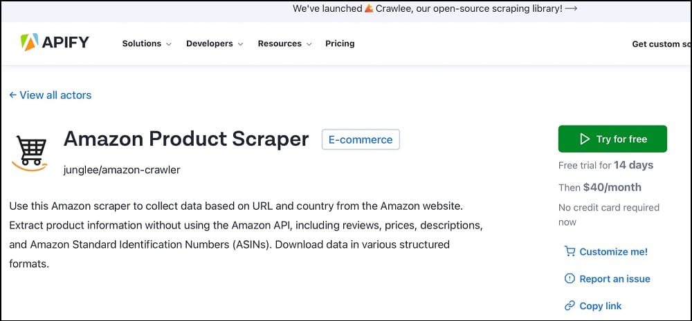 Amazon Product Scraper