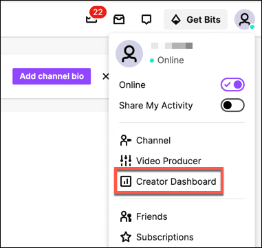 Creator Dashboard