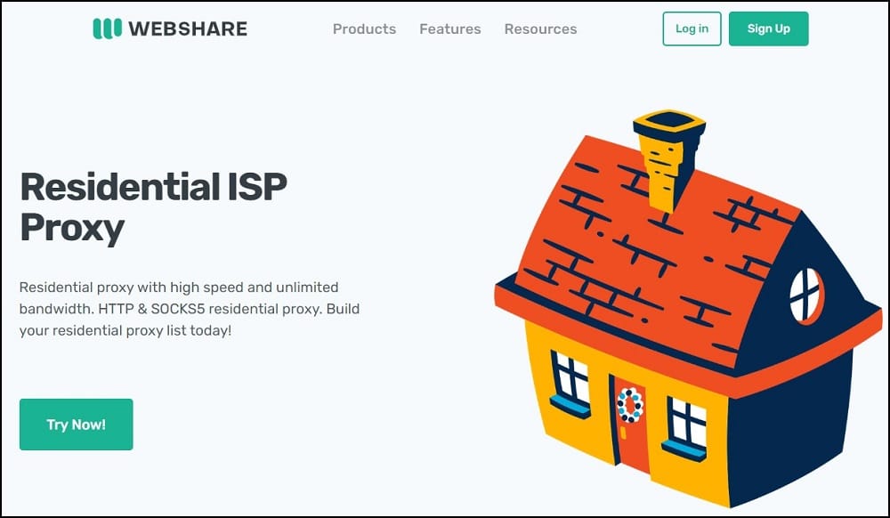 Webshare for Residential ISP Proxy