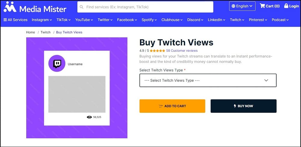 Mediamister for Twitch Viewer Bots