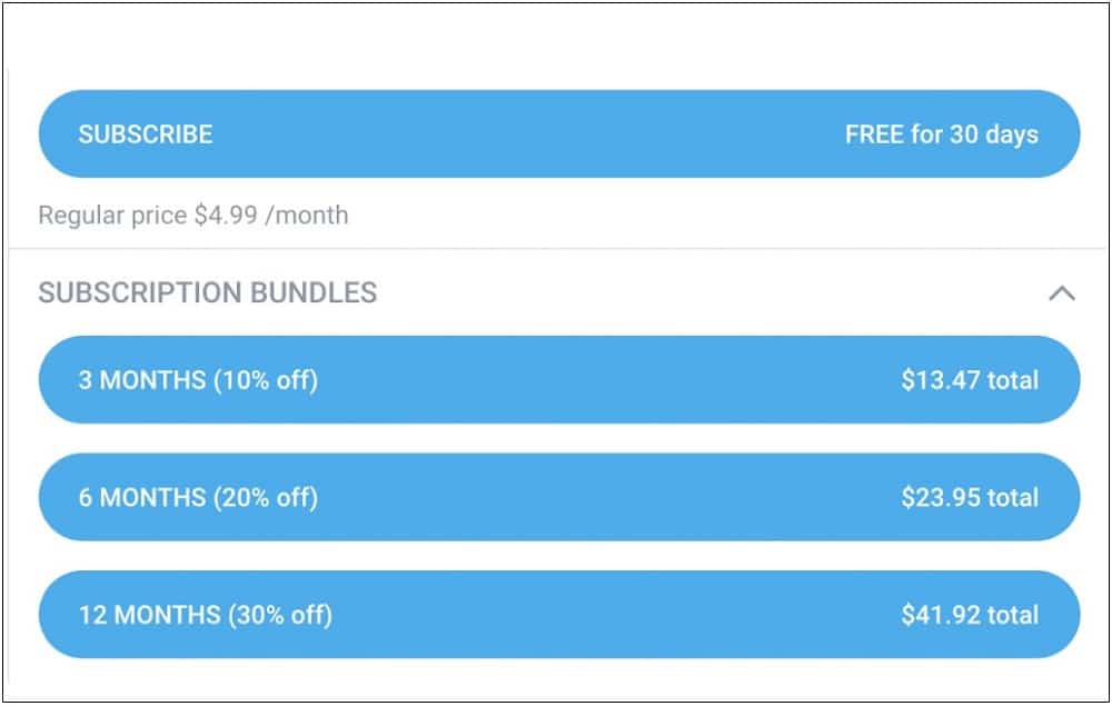 OnlyFans Subscription